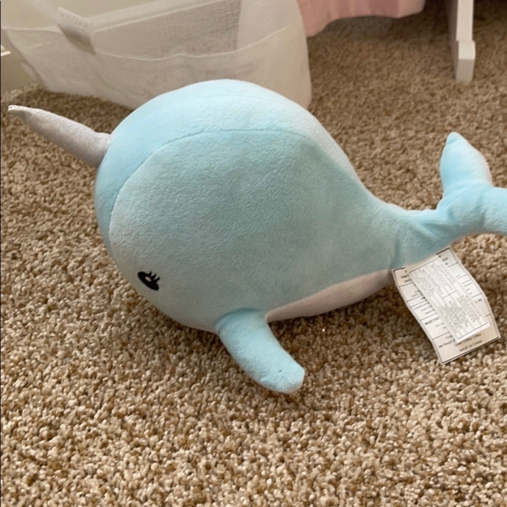 New narwhal plush